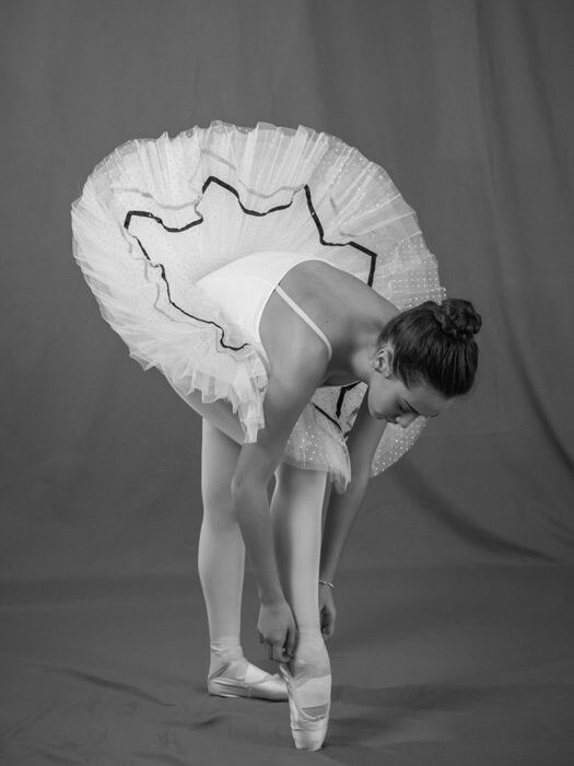 photo session for digital presence of Ballet School Bruna Radice